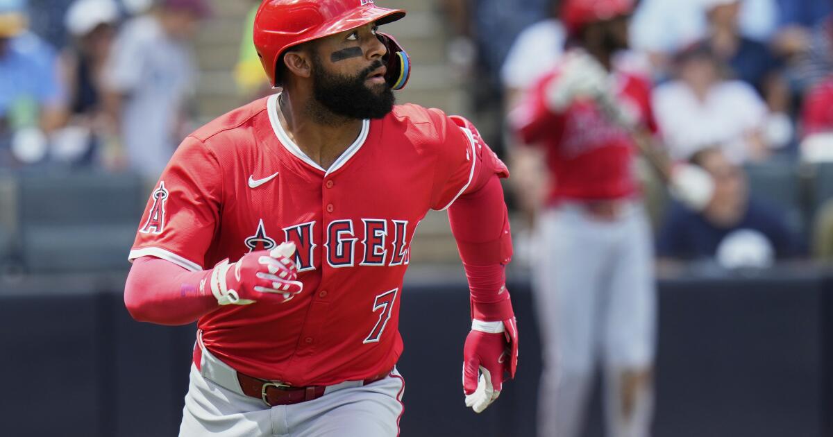 Jo Adell homers twice in an inning as Angels slug their way past Rays