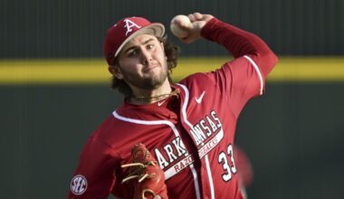 2025 MLB draft: Dodgers select a pair of Arkansas standouts