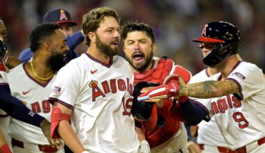 Nolan Schanuel earns walk-off walk to lift Angels past Rangers