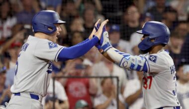 Dodgers showcase their revived offense in win over Boston Red Sox