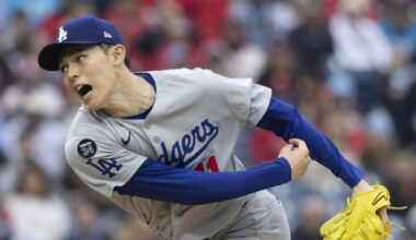 Roki Sasaki puts in his best start for Dodgers in win over Phillies