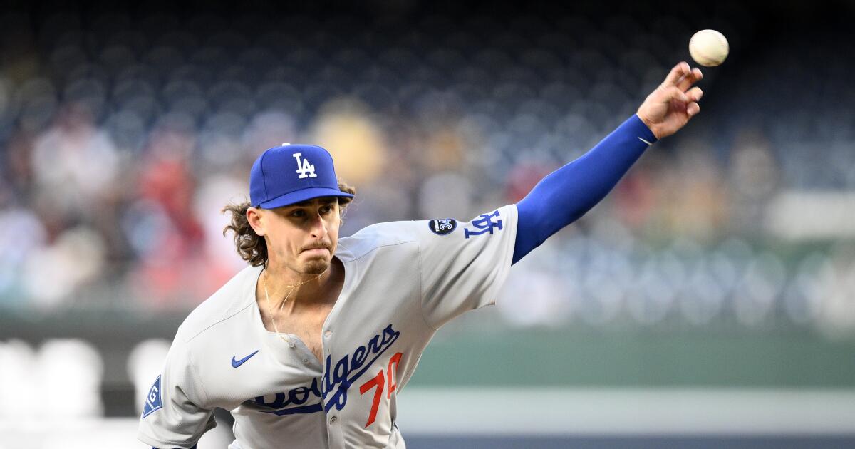Dodgers' highly-touted pitching depth falls to Nationals