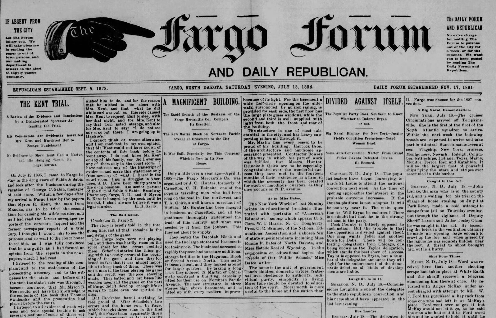 Today in History: Crookston baseball team hands Fargo a 13-2 drubbing - InForum