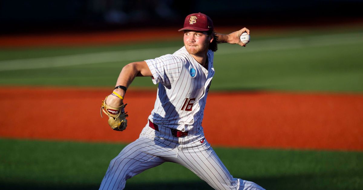 Jamie Arnold selected by Athletics in first round of MLB Draft
