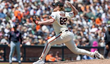 Logan Webb Start Tonight Offers Chance To Practice “Adaptive Managing”