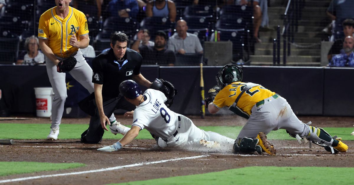Frustrating loss opens home stand: Athletics 6, Rays 4
