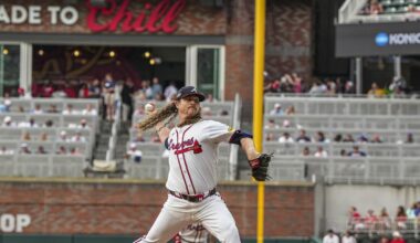 Braves waste terrific pitching performance, lose again because they can’t hit