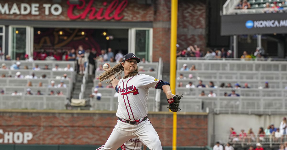 Braves waste terrific pitching performance, lose again because they can’t hit
