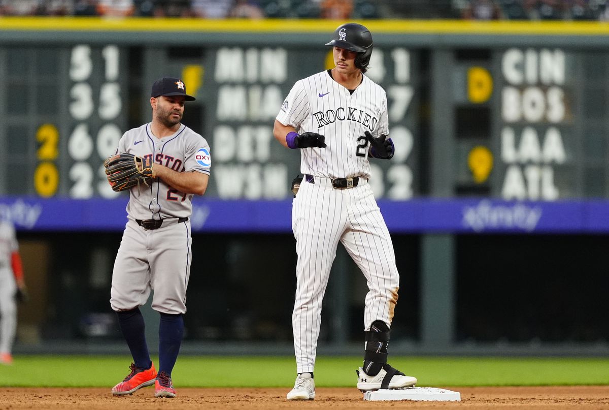 MLB: Houston Astros at Colorado Rockies