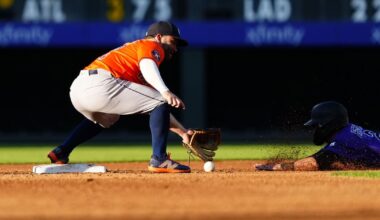 Houston Astros 5, Colorado Rockies 2: Colorado Comeback comes up short