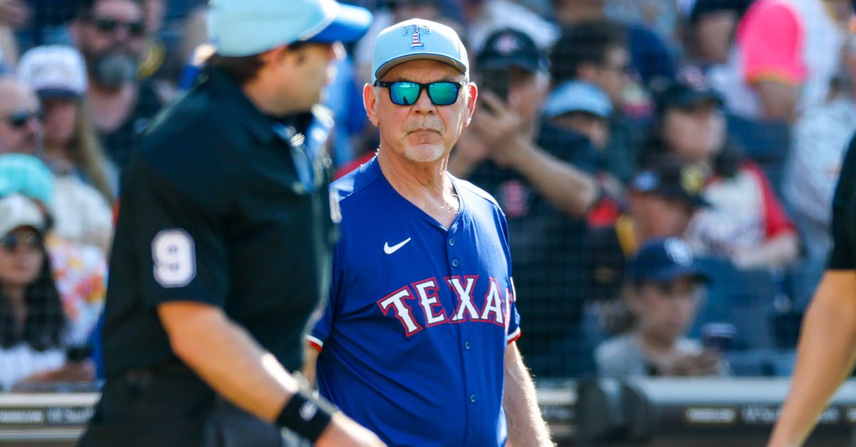 Rangers remain extra, drop opener to San Diego Padres in 10