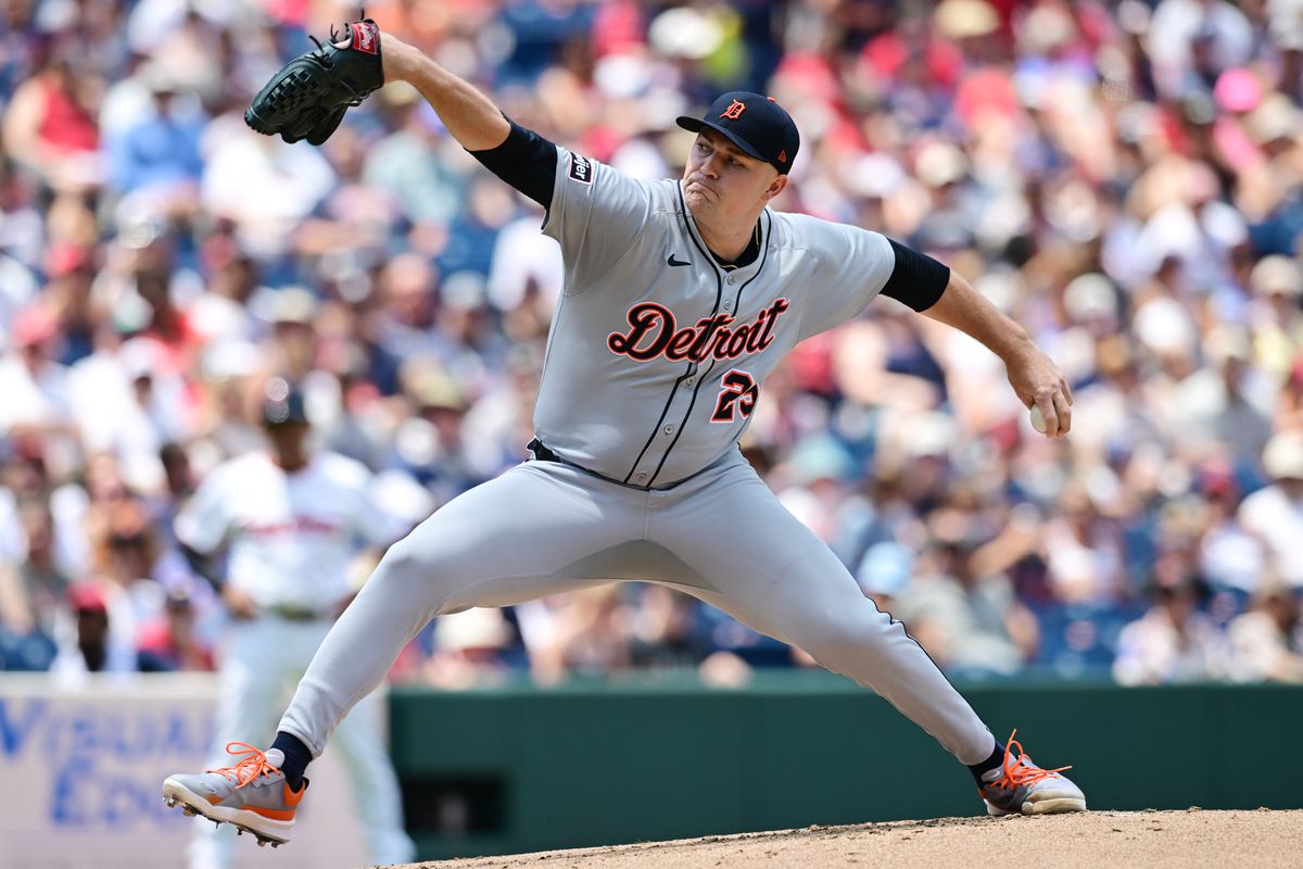 MLB: Detroit Tigers at Cleveland Guardians