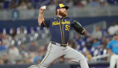 Brandon Woodruff earns first win in nearly two years as Brewers take series finale in Miami, 3-1