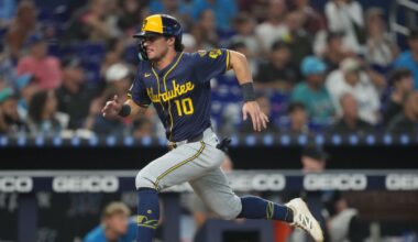 Frelick diagnosed with hamstring strain, Rodriguez claimed by Orioles