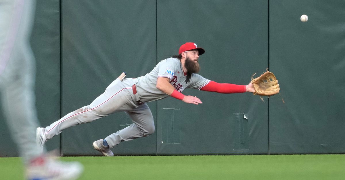 You think the Phillies should play Brandon Marsh more