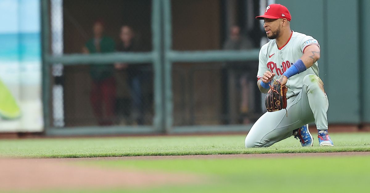 You believe Edmundo Sosa should see more time