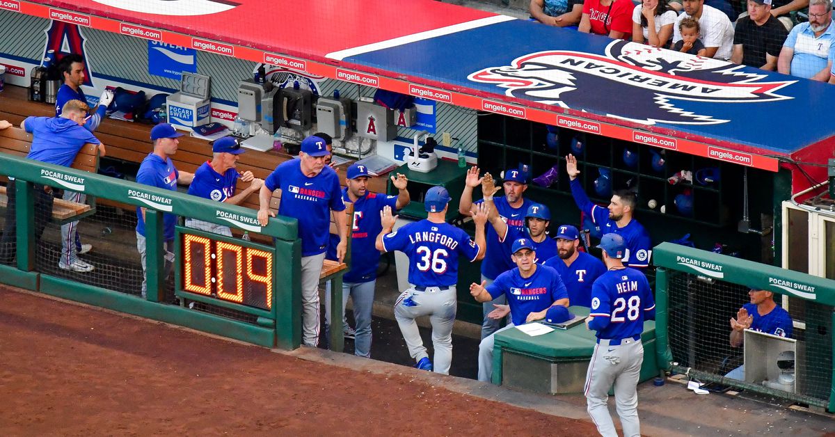 Texas Rangers leave no doubt while annihilating Los Angeles Angels
