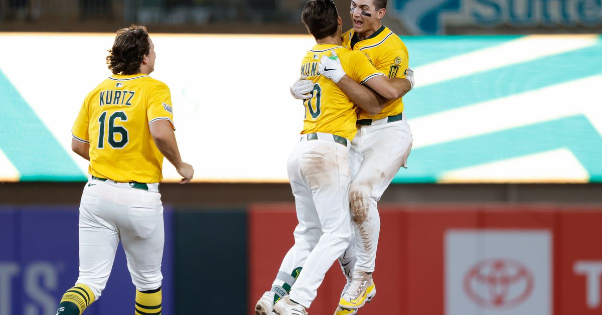 A’s Walk-Off Braves 5-4 - Athletics Nation