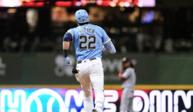 Hall and Priester combine to pitch full game in 8-3 win over Nationals