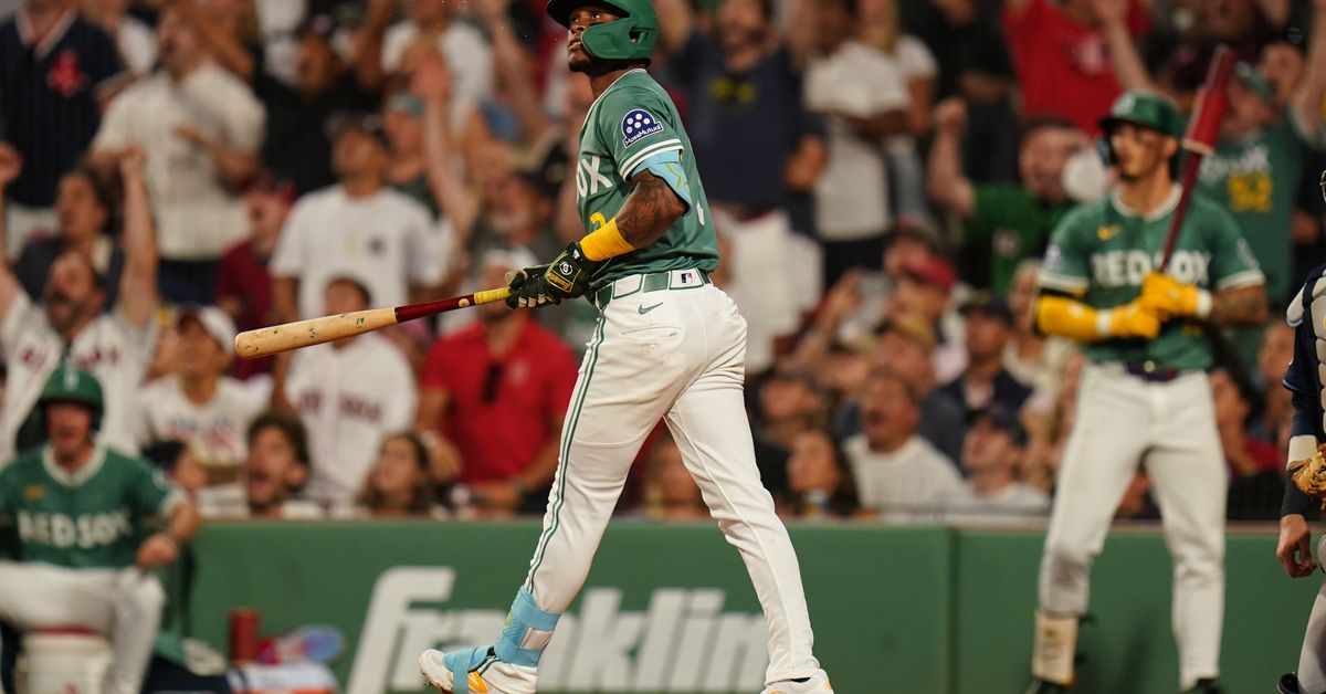 Red Sox 5, Rays 4: It’s Ceddanne’s World - Over the Monster