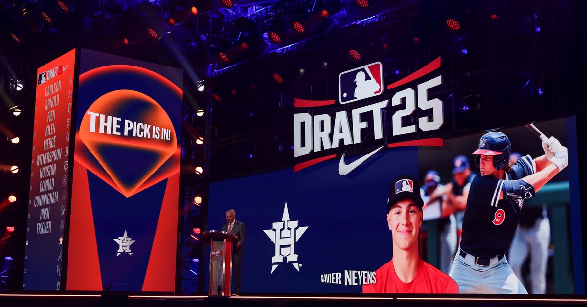 Astros Complete Amateur Draft and Draft Signing Tracker