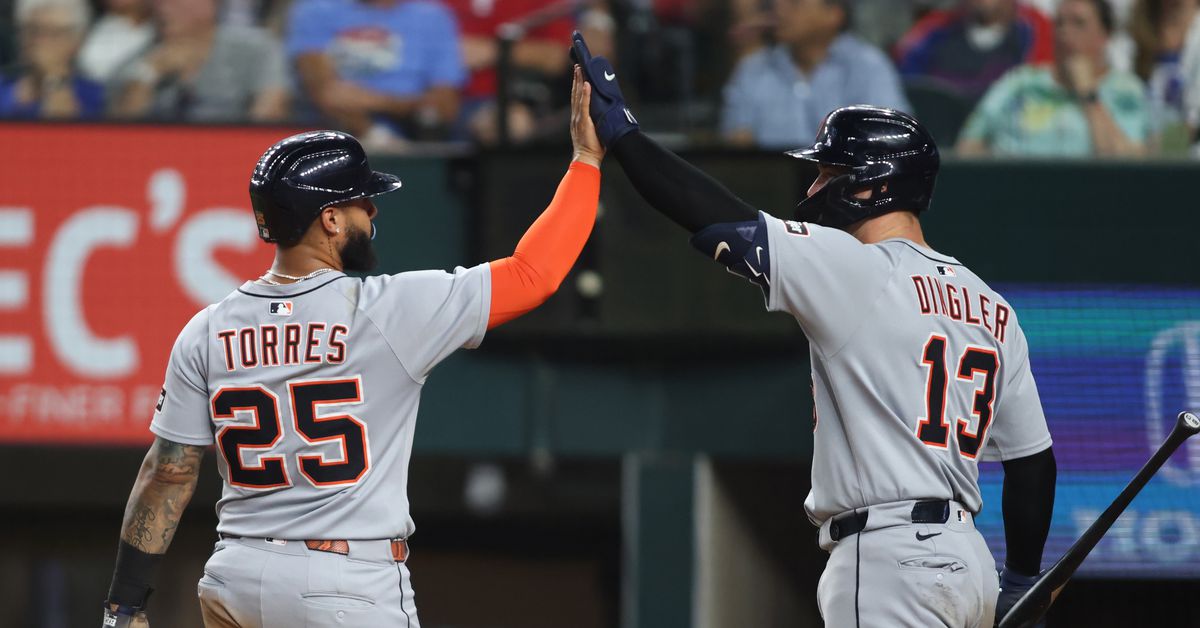 Tigers 2, Rangers 1: It was a fine day to start a winning streak