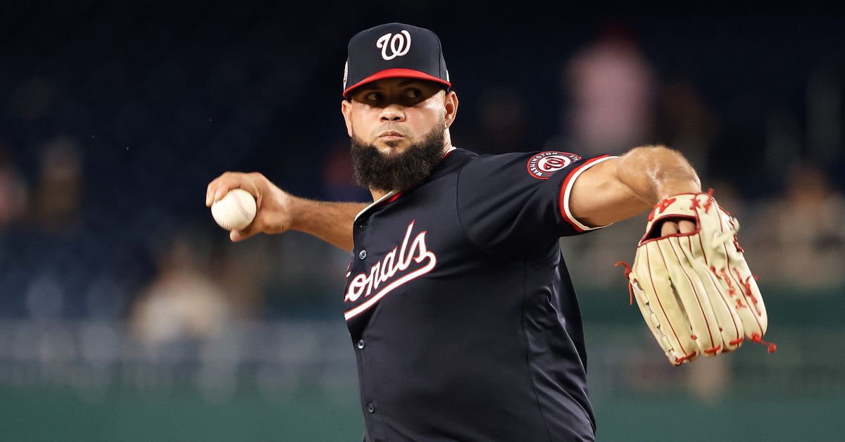 Luis Garcia the pitcher has been a flame throwing fireman for the Washington Nationals