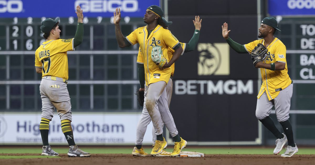 A’s Snap Skid, Beat Astros 5-2