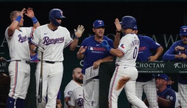 Game No. 106 - Atlanta Braves at Texas Rangers