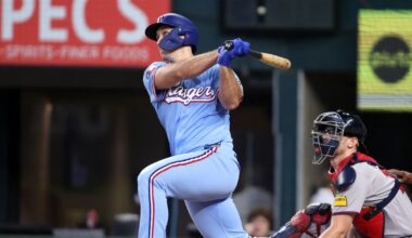 Texas Rangers bust out brooms on Atlanta Braves with blowout finale win