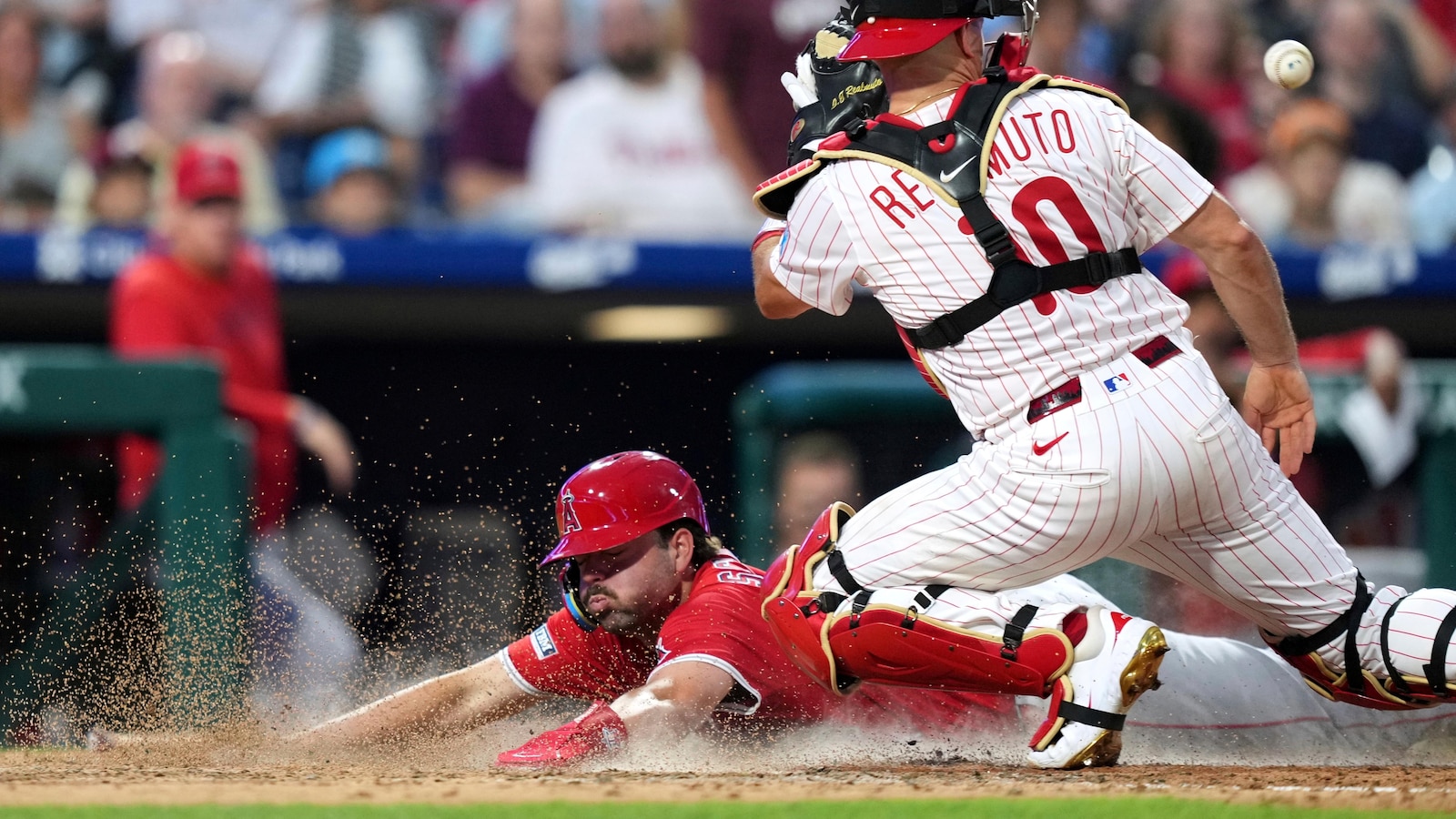 Schwarber's grand slam, Harper's homer lead Phillies to 9-5 win over Angels