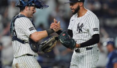 Yankees come back to beat Rays 7-5 behind Bellinger, Volpe and Fried