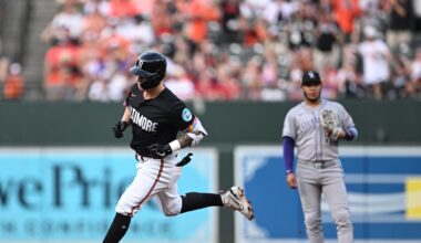 Tovar's homer in 8th inning propels Rockies past Orioles 6-5 for Colorado's 5th win in 7 games