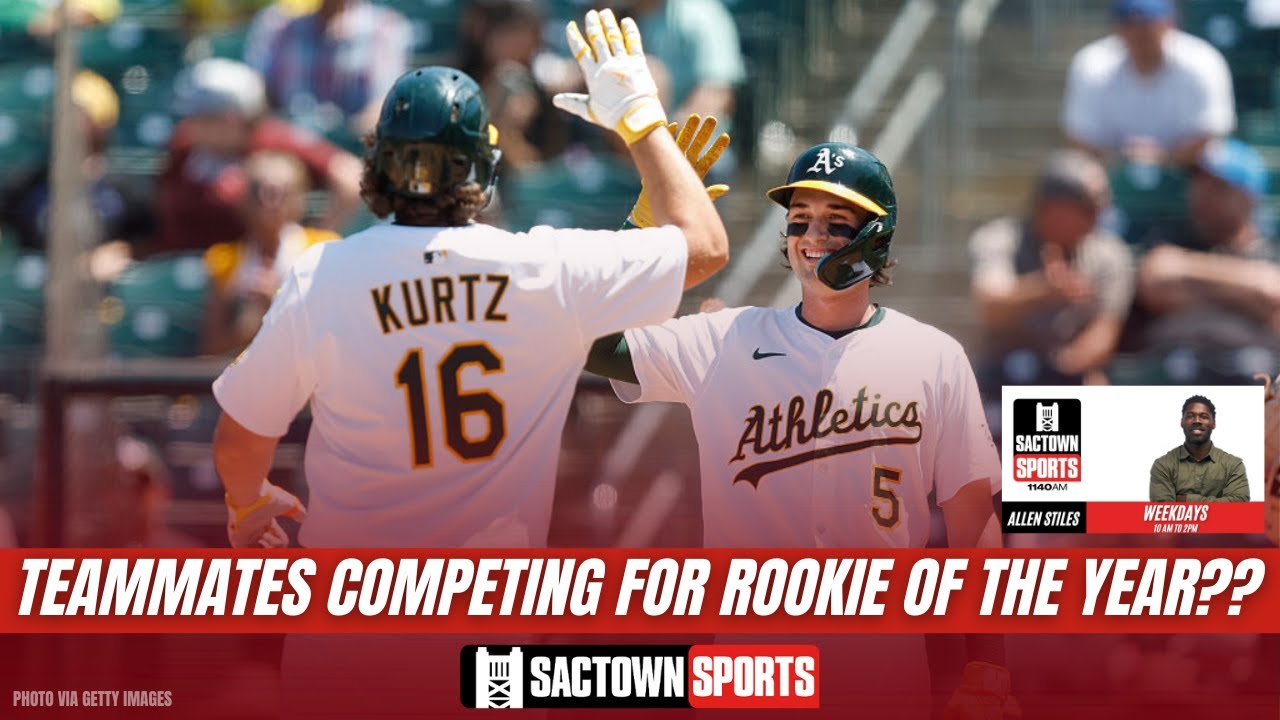 Video: A's 3B Coach Eric Martins on the All-Star break, Kurtz and Wilson Rookie of the Year contention