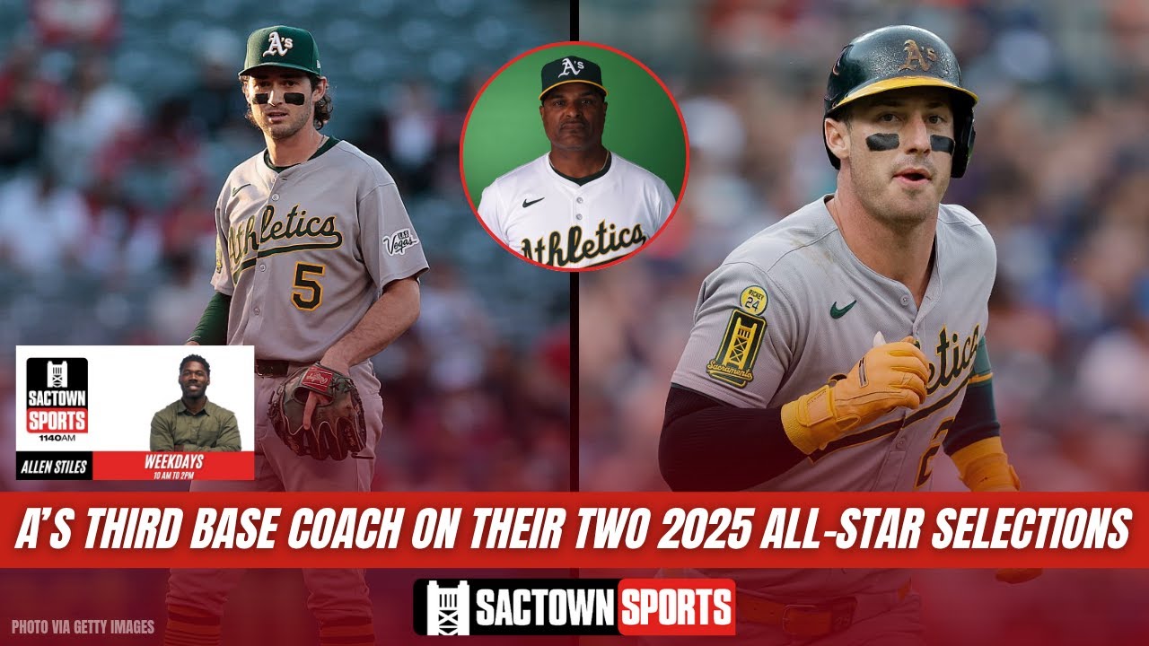 Video: A's 3B coach on their two 2025 All-Stars: Jacob Wilson, Brent Rooker