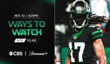 New York Jets vs. Arizona Cardinals Ways to Watch, Listen and Follow