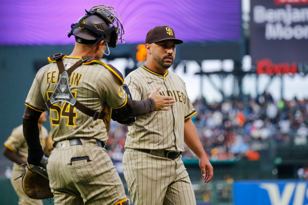 Padres throw another gem at Dodgers for sole possession of NL West lead