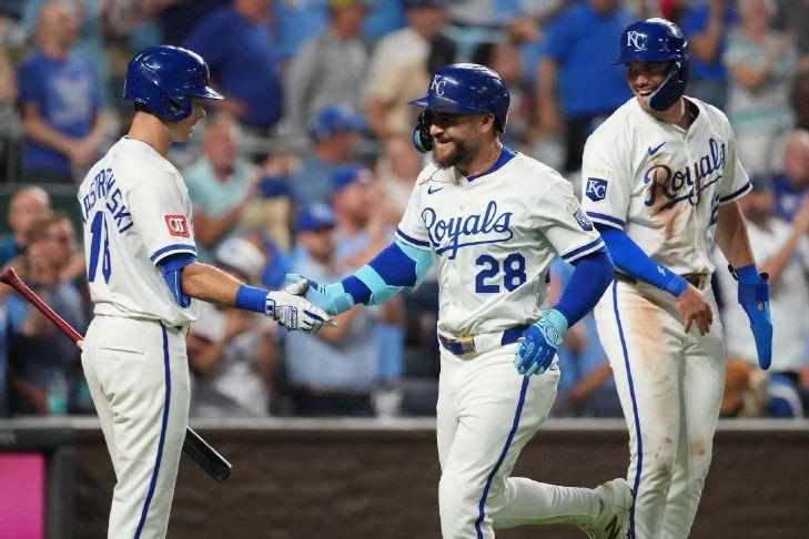 Royals rally, take series opener