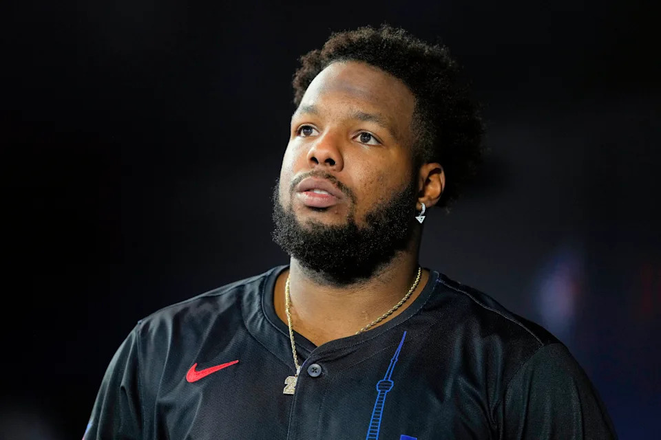 Toronto Blue Jays first baseman Vladimir Guerrero Jr. <br>John E. Sokolowski-Imagn ImagesJohn E&period; Sokolowski-Imagn Images