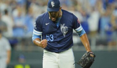 Carlos Estévez ties career mark in Friday's series-opening win vs. White Sox