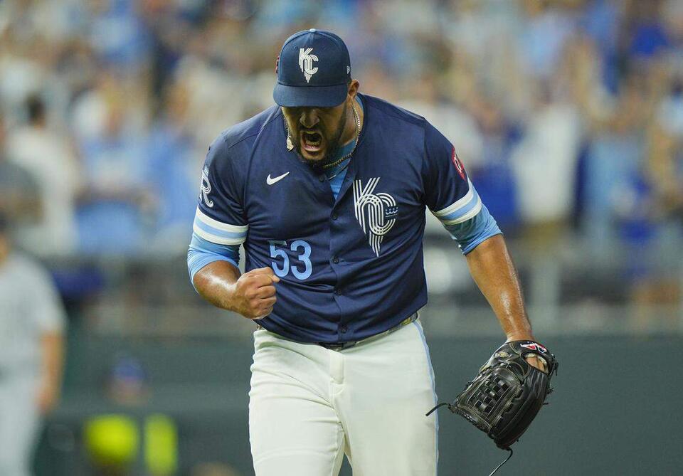 Carlos Estévez ties career mark in Friday's series-opening win vs. White Sox