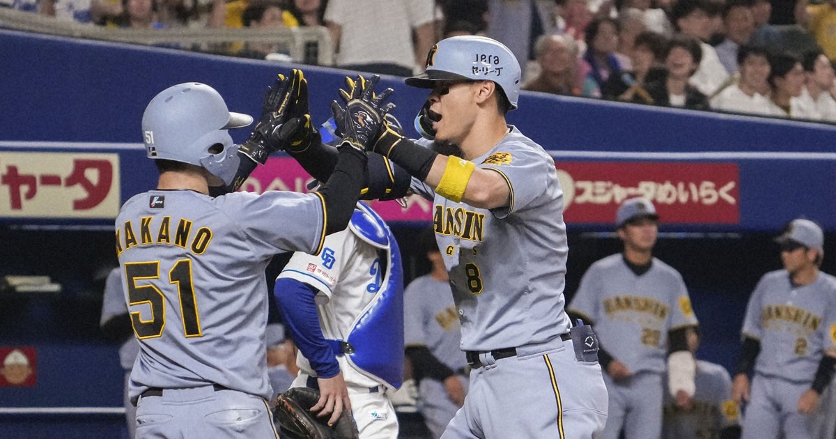 Baseball: Teruaki Sato belts 28th homer as Tigers become 1st to 60 wins