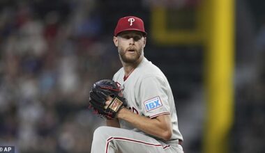 Phillies star Zack Wheeler has been ruled out indefinitely with a blood clot in his pitching arm