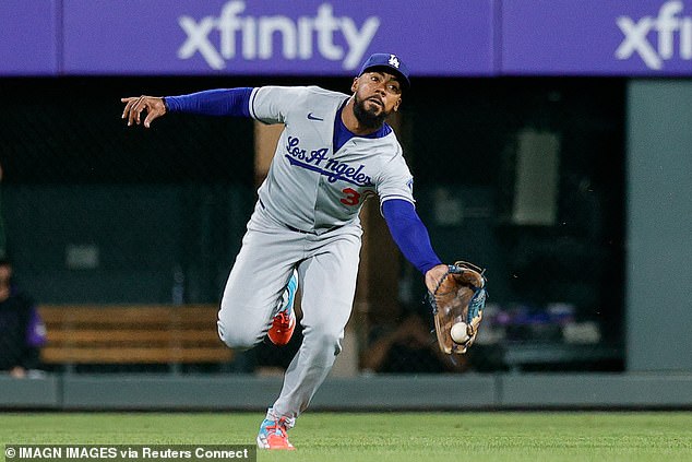 Los Angeles Dodgers fans have turned on Teoscar Hernandez after a critical error on Monday