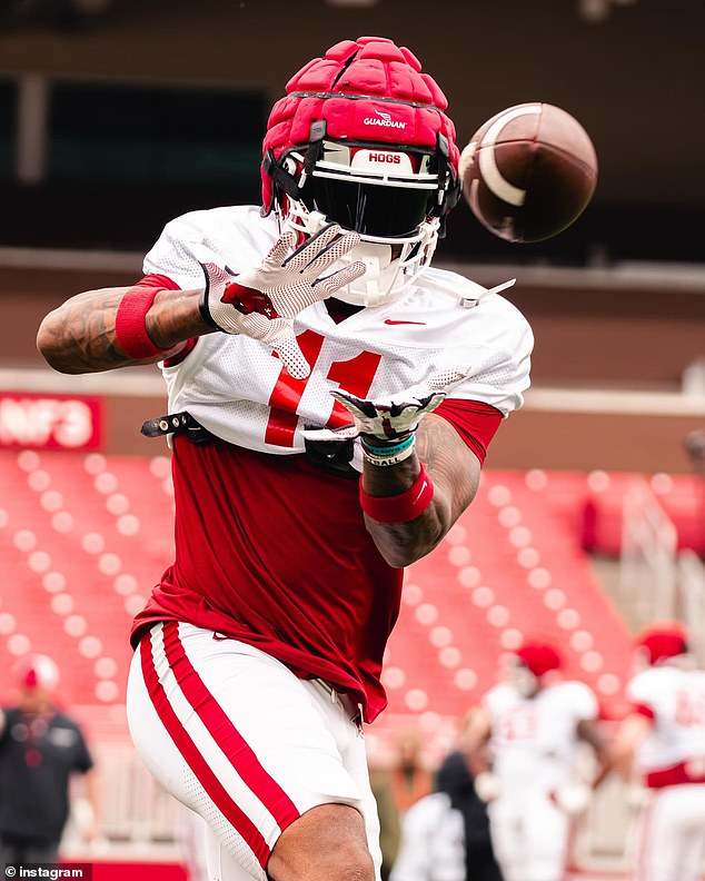 Harrison primarily played special teams as a rookie, but now is threatening to stat at receiver