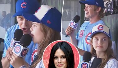 Hayden Christensen brings daughter Briar Rose to Chicago Cubs game