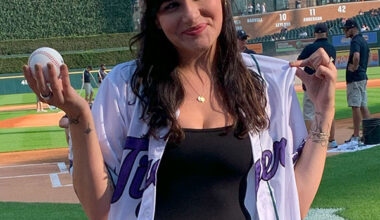 Lauren Roberts Takes the Mound