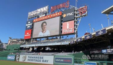 VP Hsiao joins Washington Nationals' Taiwan Heritage Day celebrations
