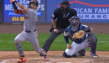 173.8km catch → 164.5km hit → 161km walk, and Lee Jung-hoo