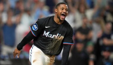 Yankees new additions implode as Marlins earn walk-off win